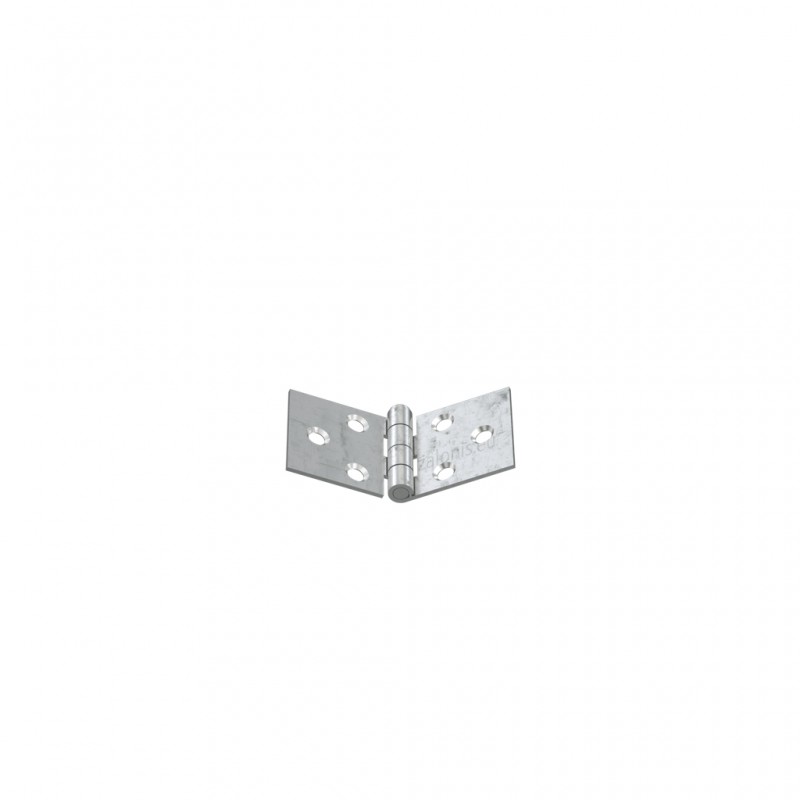 LONG HORIZONTAL STEEL HINGE 25x50